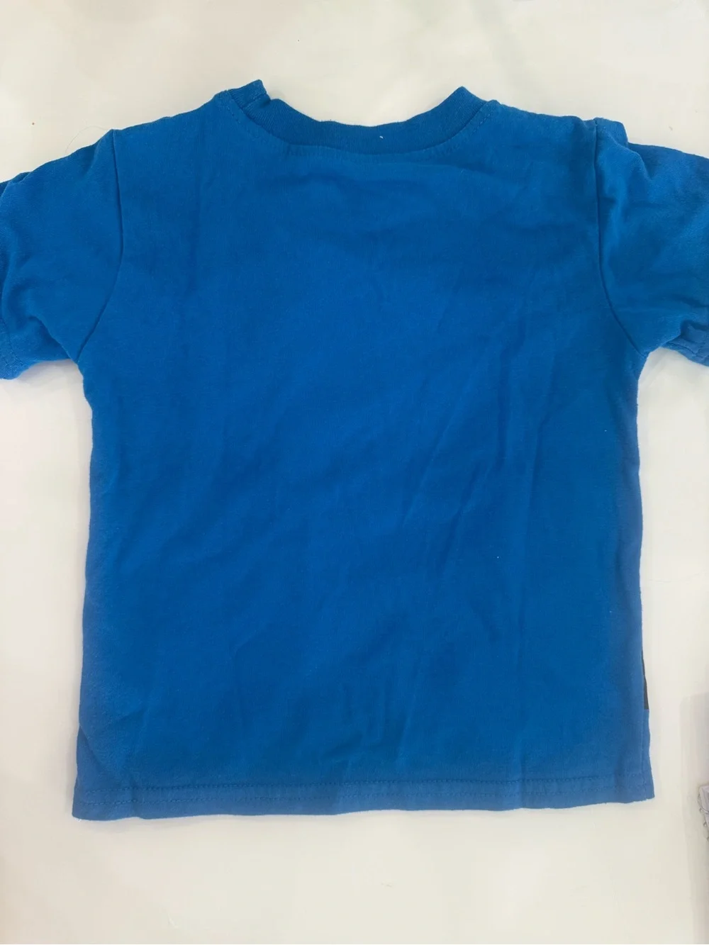 Marvel Boys Blue Captain America Costume Graphic Tee